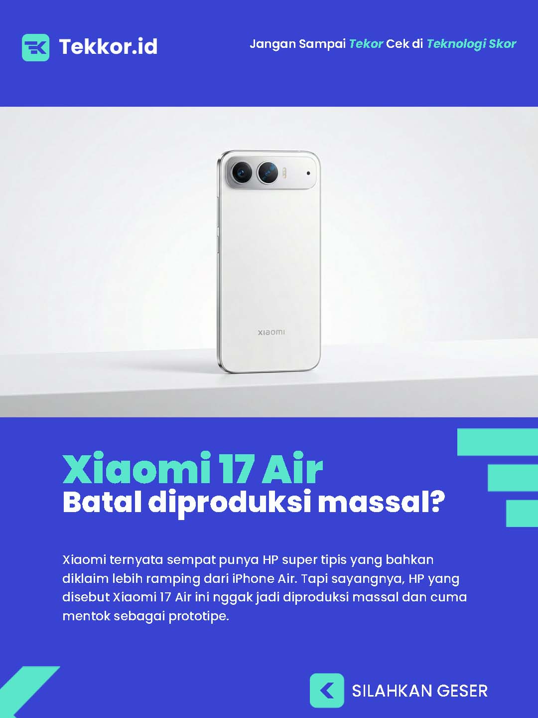 HP Super Tipis Xiaomi Ini Nyaris Rilis, Tapi Batal