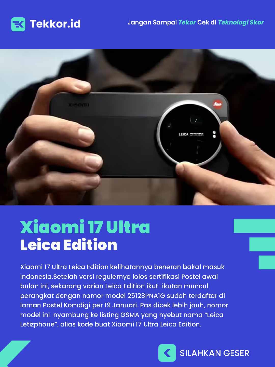 Xiaomi 17 Ultra Leica Edition Bakal Masuk RI