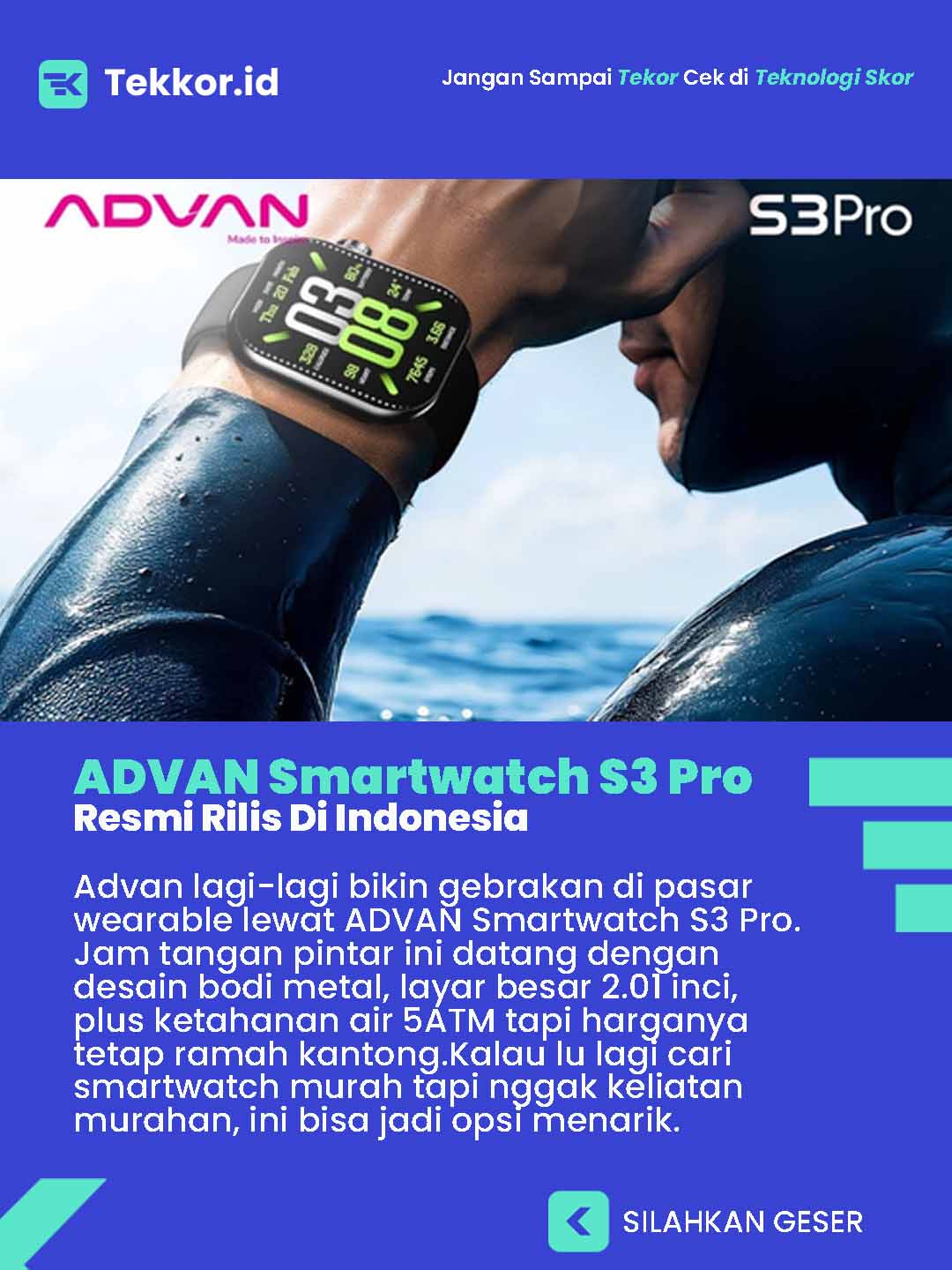ADVAN S3 Pro Rilis Di Indonesia
