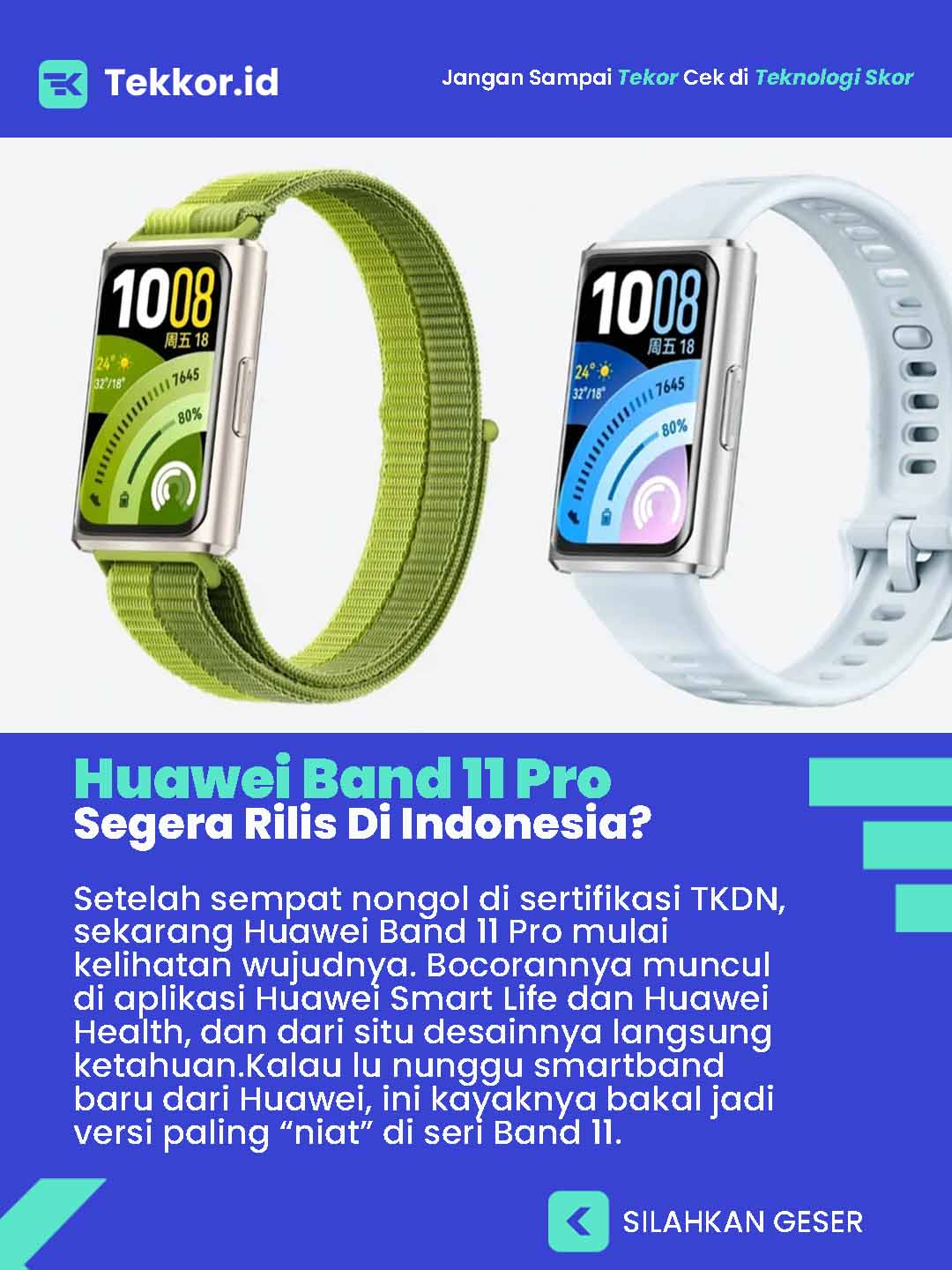 Huawei Band 11 Pro Segera Rilis Di Indonesia?