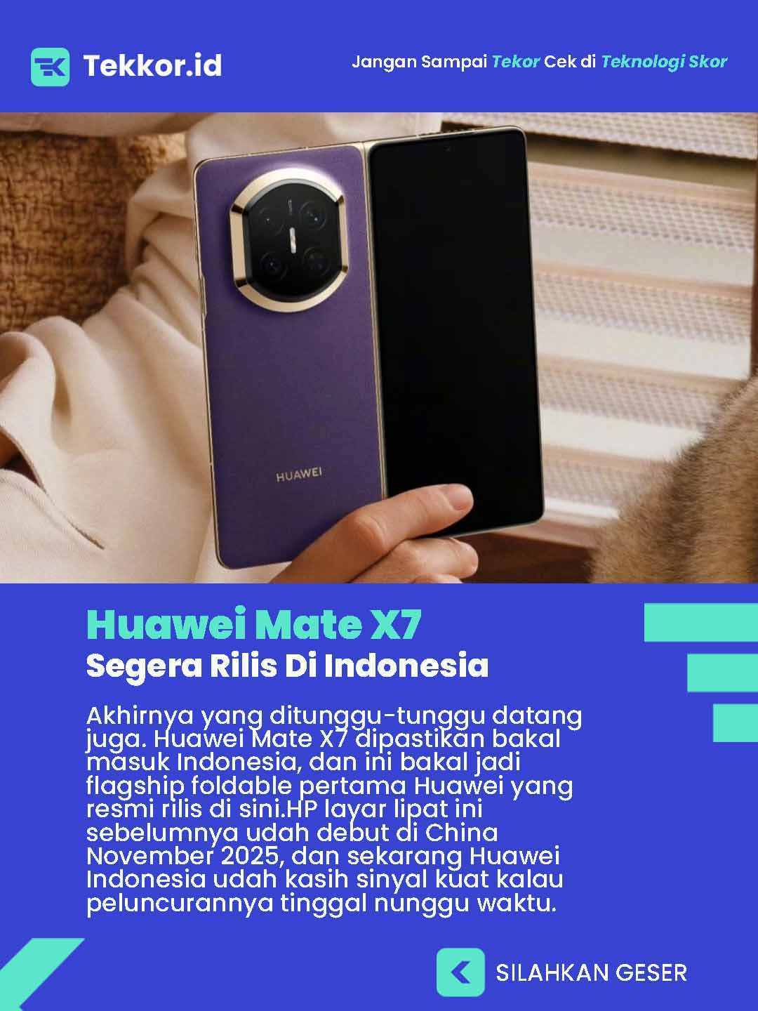 Huawei Mate X7 Segera Rilis Di Indonesia