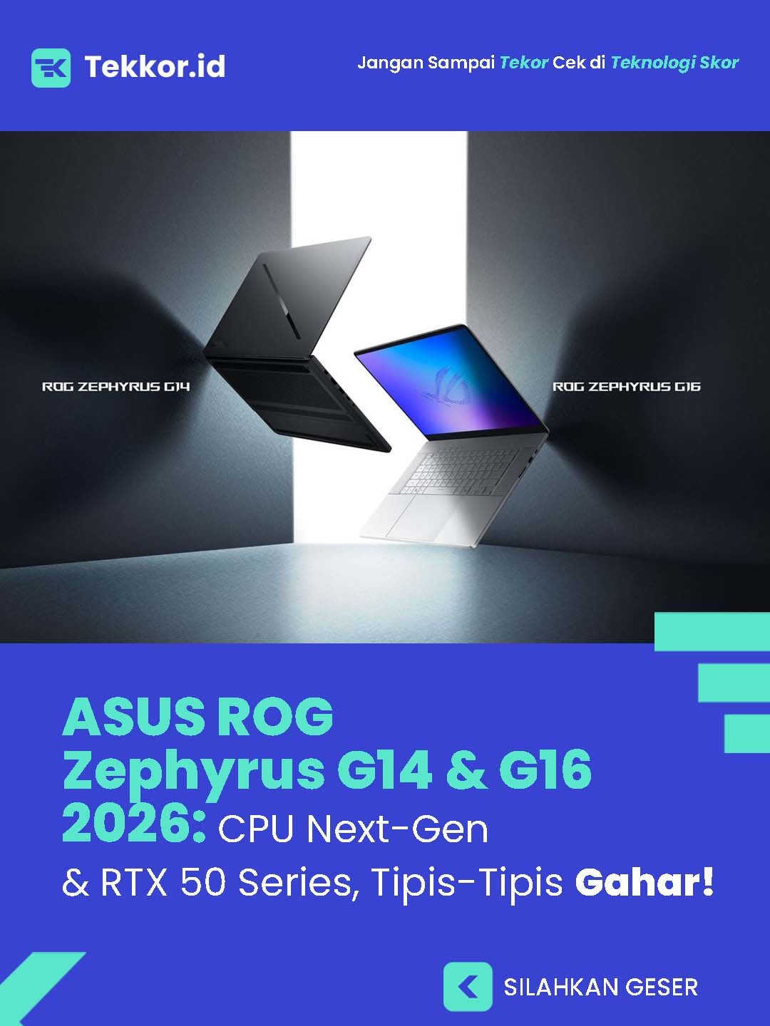 ROG Zephyrus G14 & G16 2026