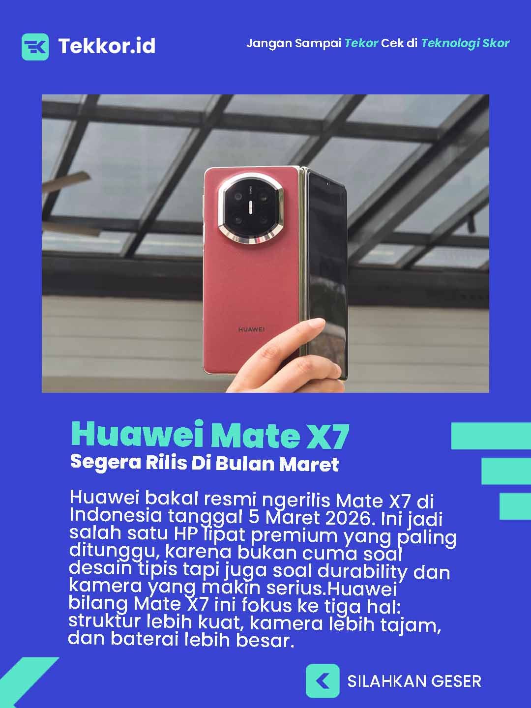 Huawei Mate X7 Segera Rilis Di Indonesia!