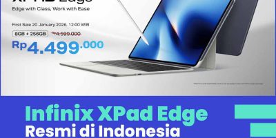 Infinix XPad Edge Resmi di Indonesia