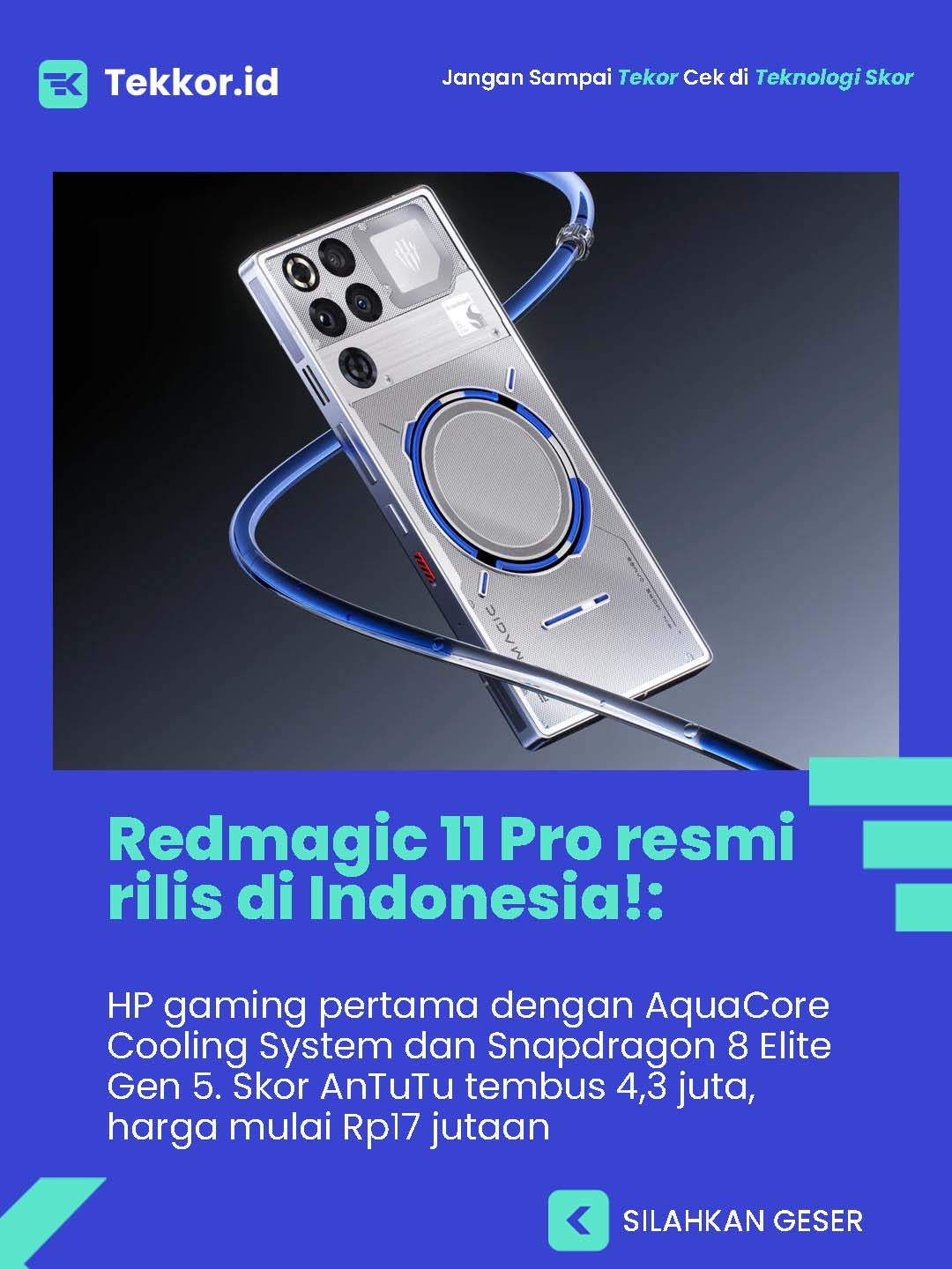 Redmagic 11 Pro Meluncur di Indonesia