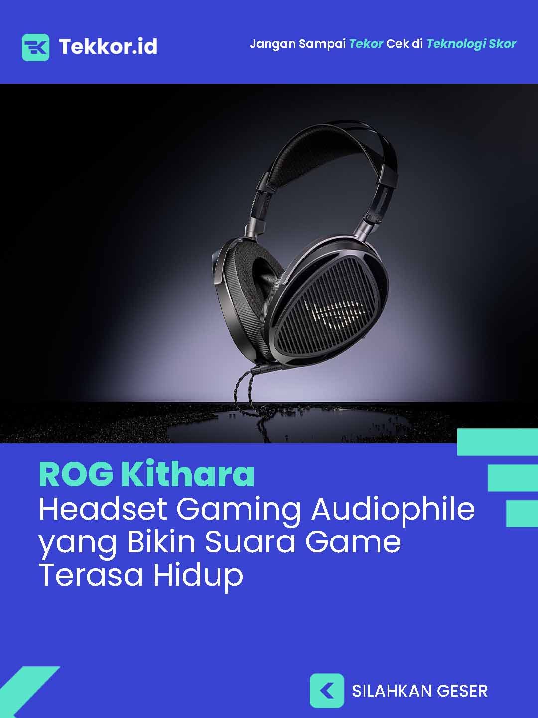 ROG Kithara: Headset Gaming Audiophile