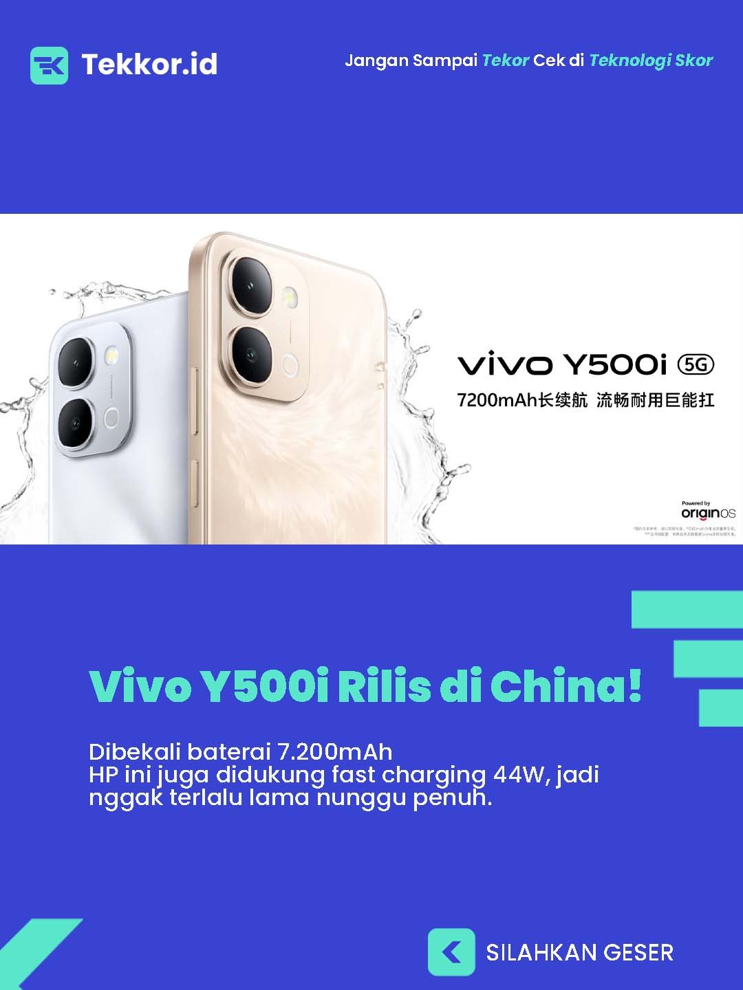 Vivo Y500i Resmi di China
