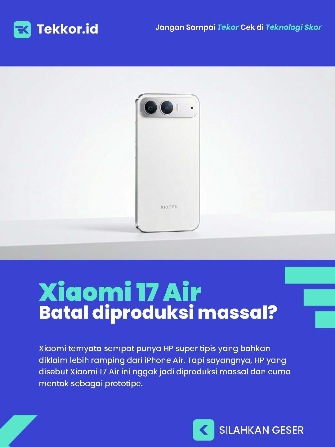 HP Super Tipis Xiaomi Ini Nyaris Rilis, Tapi Batal